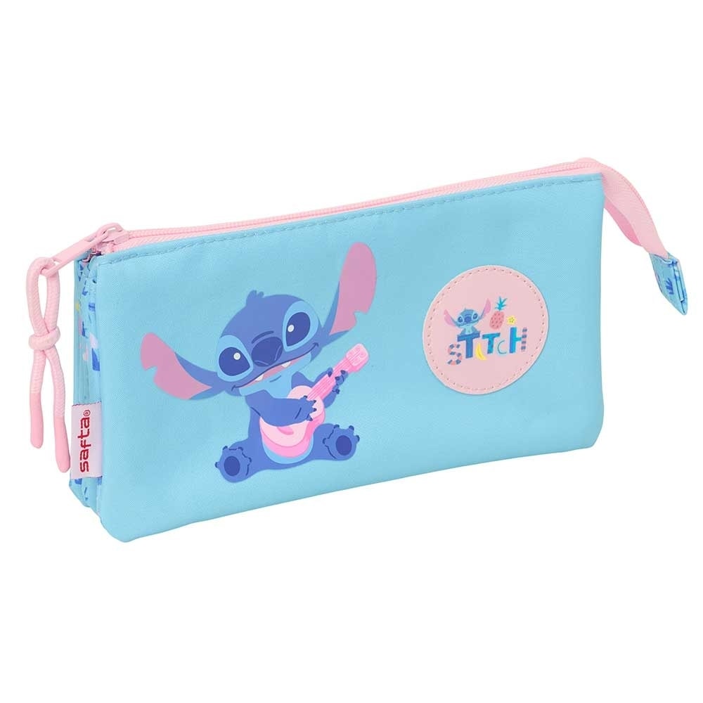 Pencil Case Safta Stitch Waves 3 Comp. 812688744