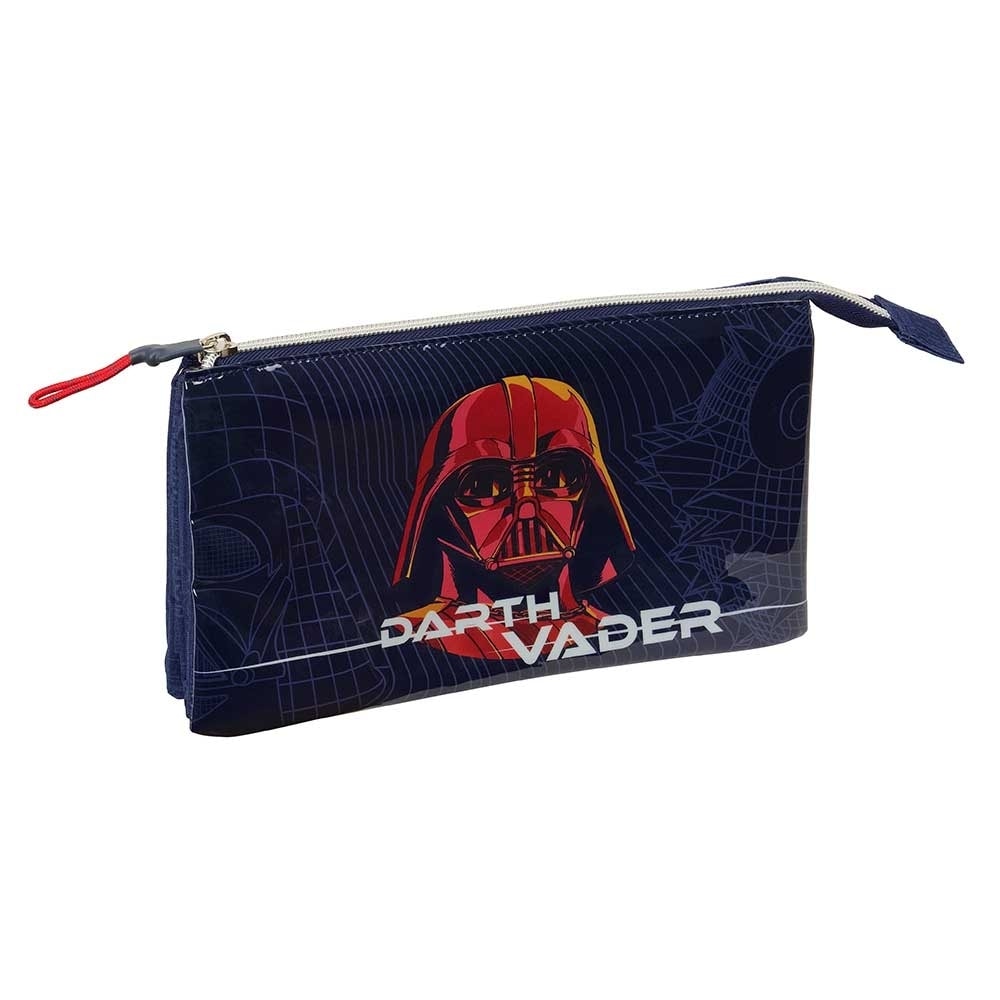 Pencil Case Safta Star Wars 3 Comp. 812601744