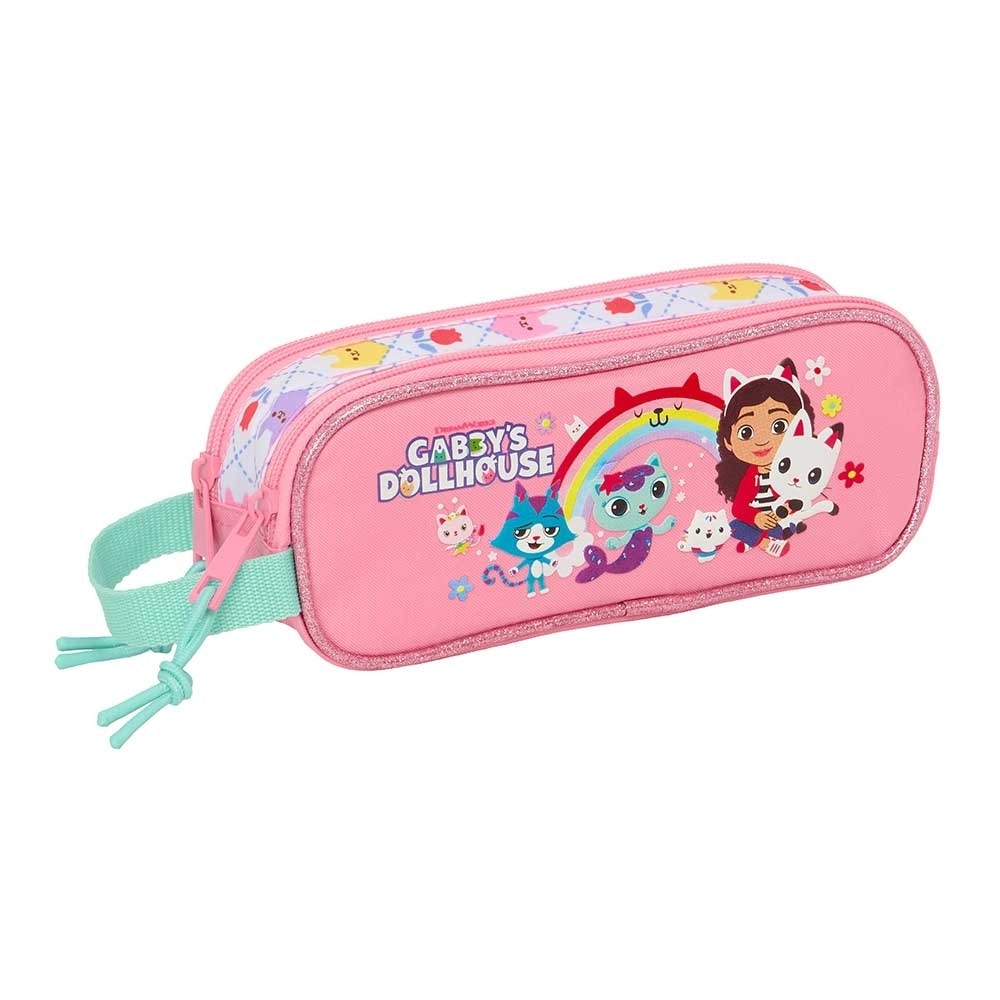 Pencil Case Safta Gabbys Dollhouse 2 Comp. 812627513