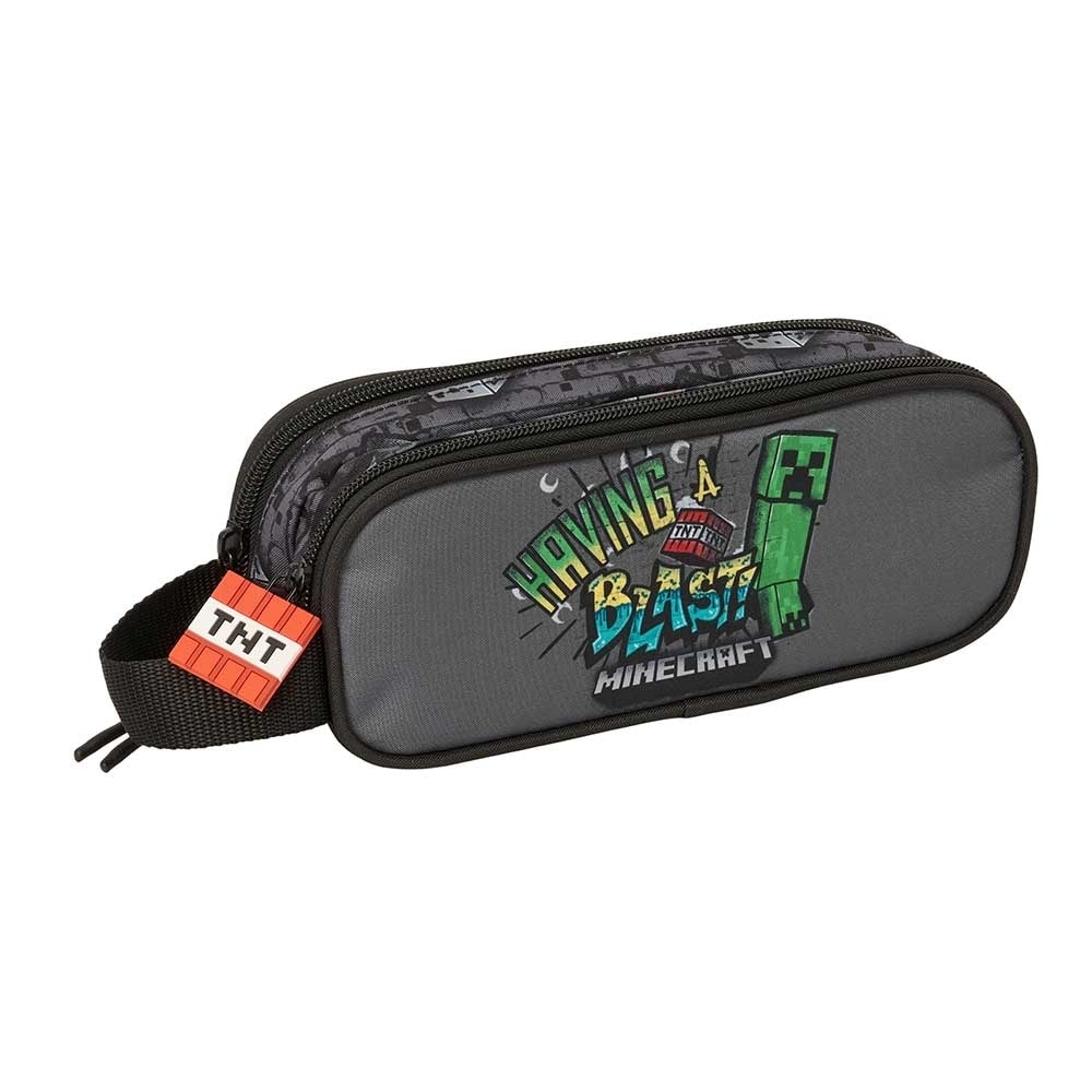 Pencil Case Safta Minecraft Graffiti  2 Comp. 812631513