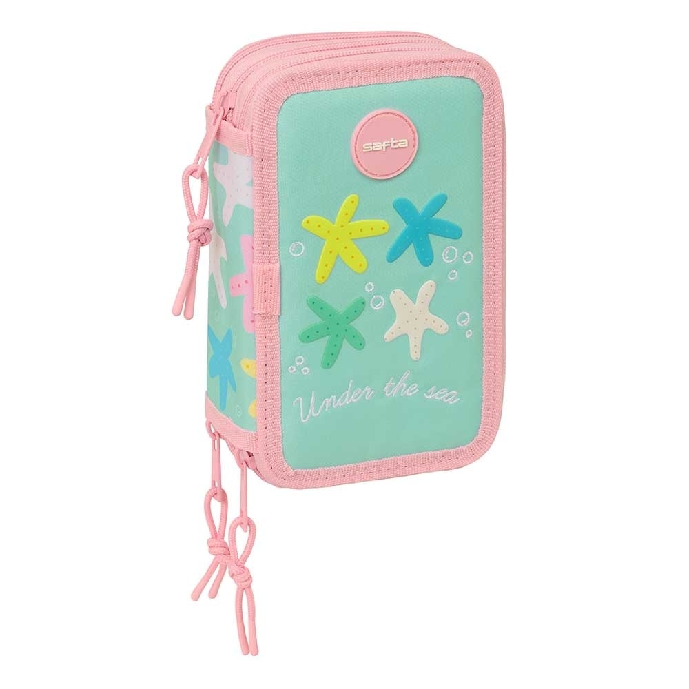 Pencil Case Safta Under The Sea 3 Comp. 37Pcs 442628857