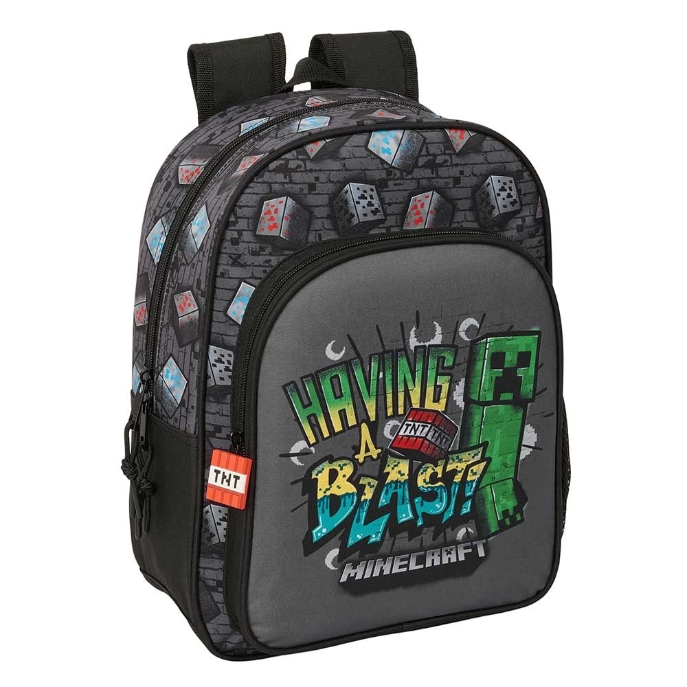 Backpack Safta Minecraft Graffiti Small 32Cm 612631185