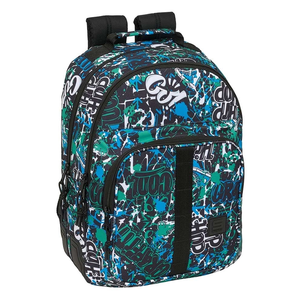 Backpack Safta Grafitti Go Large 42Cm 2Comp. 642622773