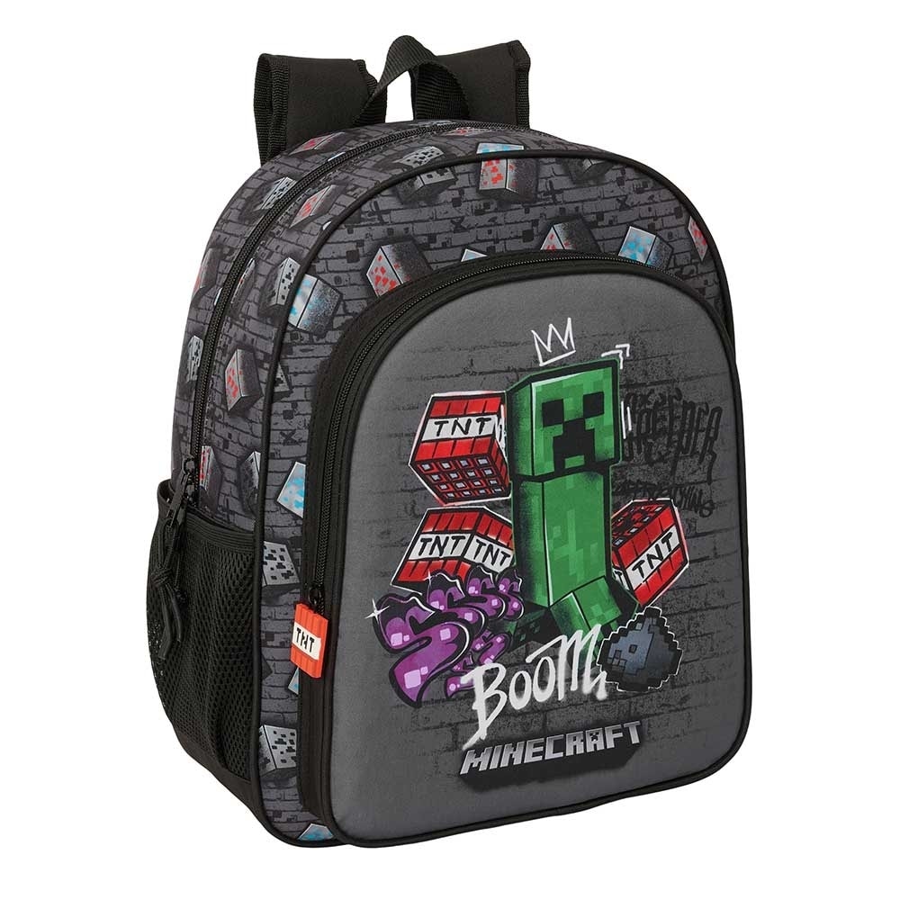 Backpack Safta Minecraft Graffiti Large 38Cm 612631640