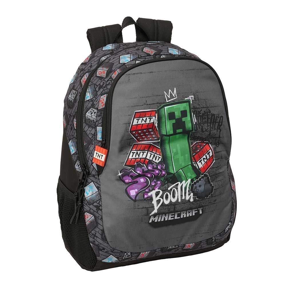 Backpack Safta Minecraft Graffiti Large 44Cm 2Comp.612631665