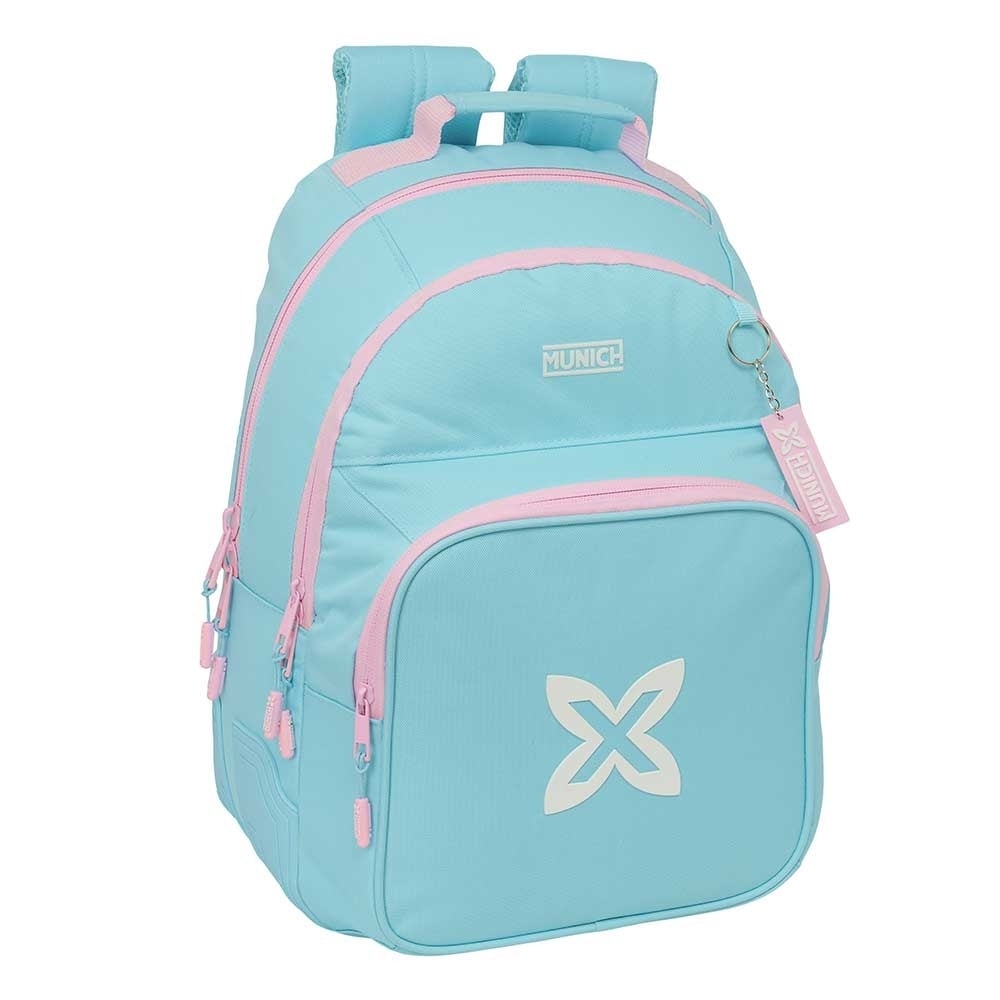 Backpack Safta Munich Sky Large 42Cm 2Comp. W/Rubber 612655773