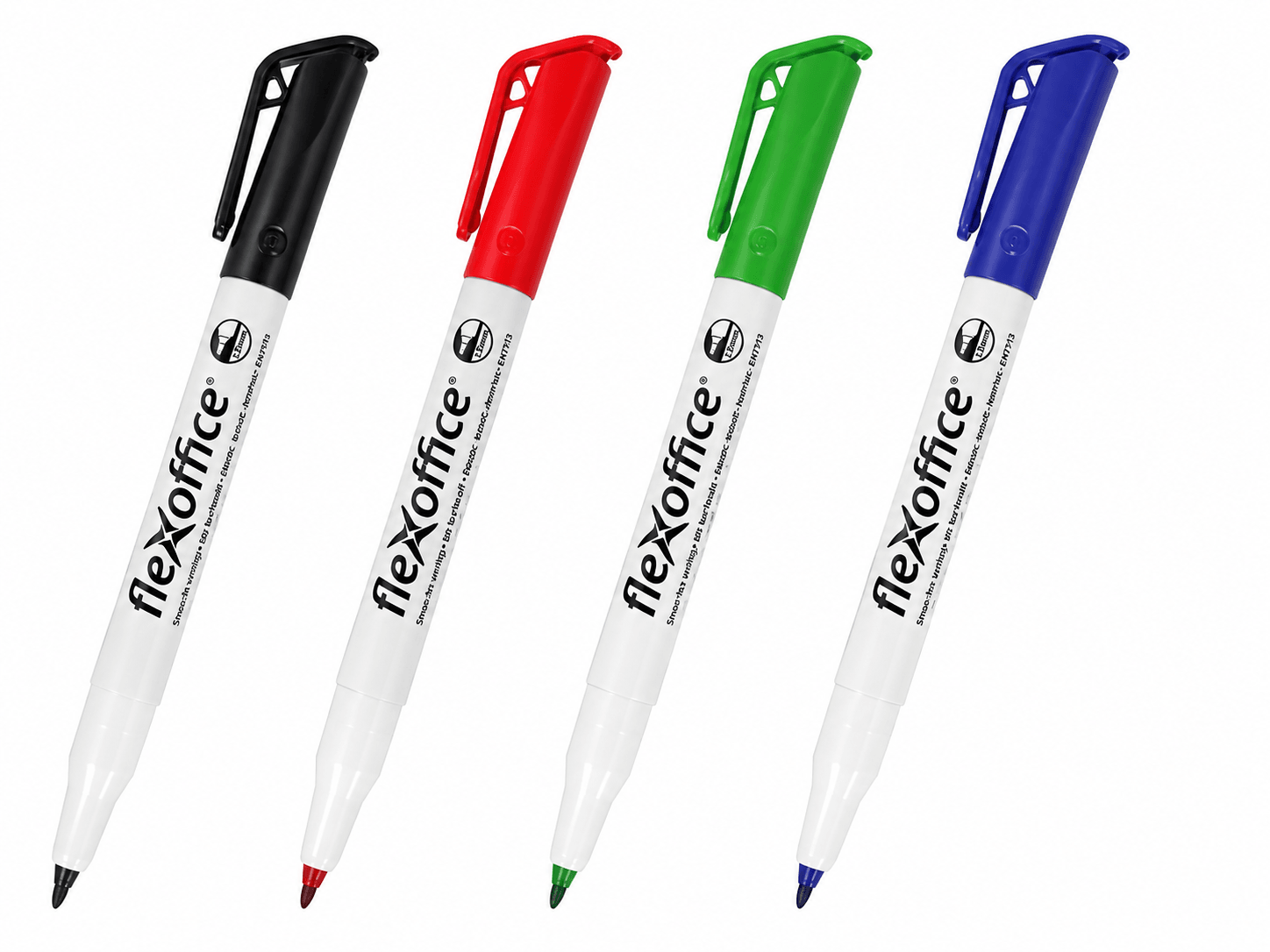 Marker Permanent Flexoffice Nero Fo-Pm02
