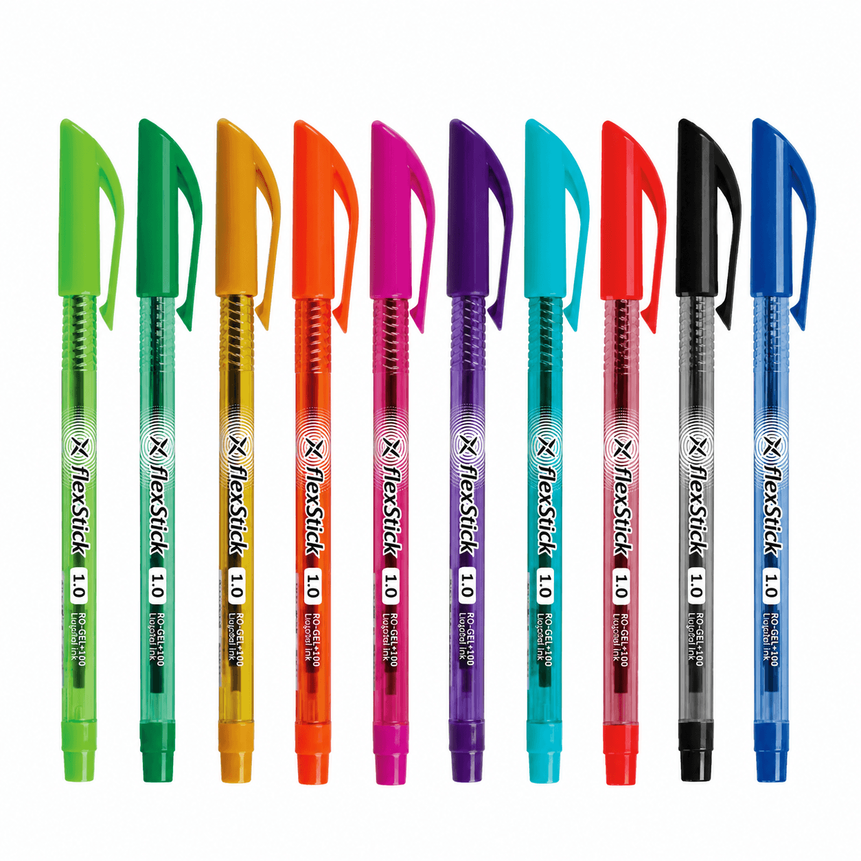 Pen Ballpoint Flexoffice Flexstick 1.0Mm Fo-Gelb08