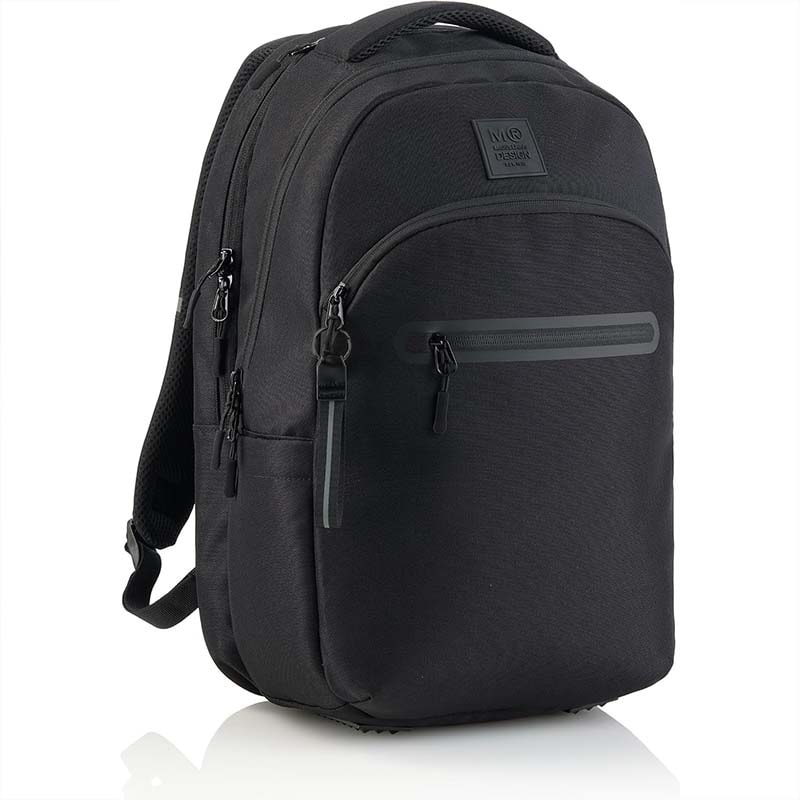 Backpack Miquelrius Raw Large 2 Comp. Black 19863