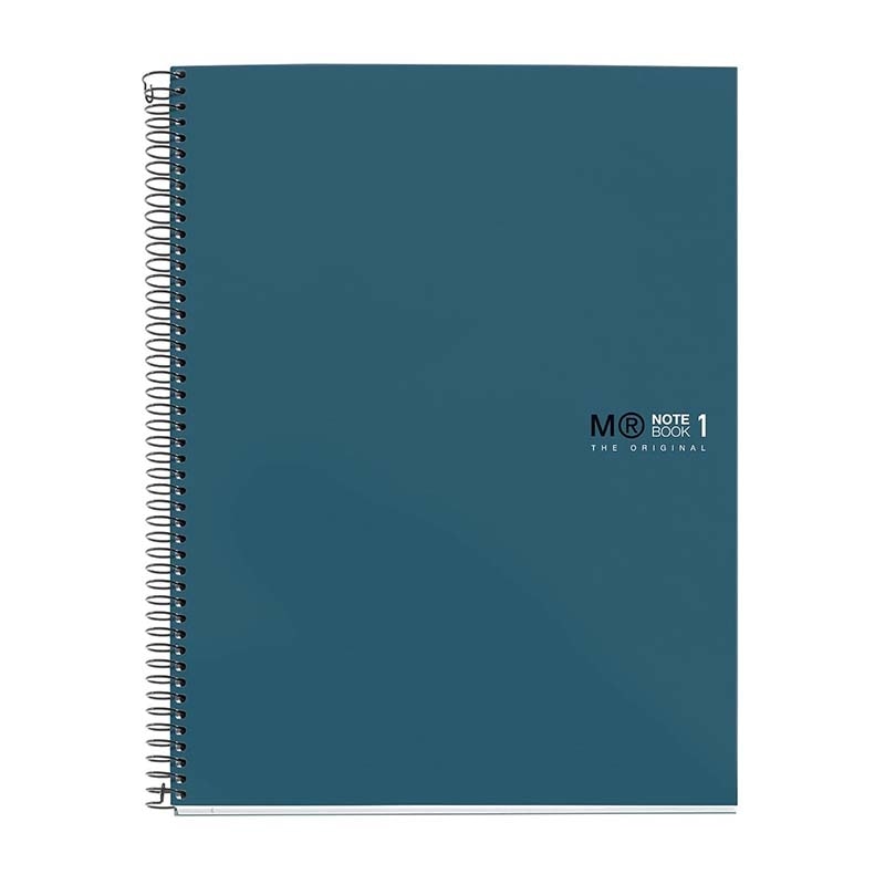 Notebook Miquerius A4 Ruled 1Sub  80Sh 90G Spiral Ocean 49975