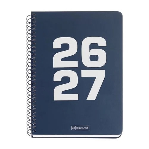 Diary Miquerius Basic Plus 213X150 1Dpp Navy 21038