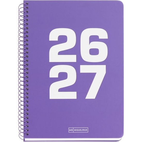 Diary Miquerius Basic Plus 213X150 1Dpp Lilac 21046