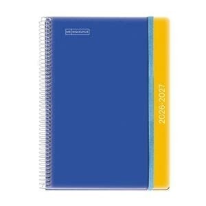 Diary Miquerius Duo 213X150 1Dpp Blue Mustard 21089