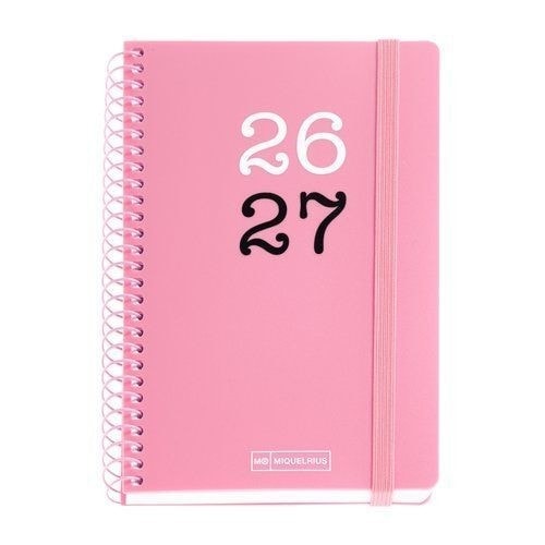 Diary Miquerius Activa 117X174 1Dpp College Pink 21186