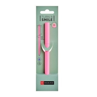 Pen Ballpoint Miquerius Smile 1.0Mm Retractable Pink 12057