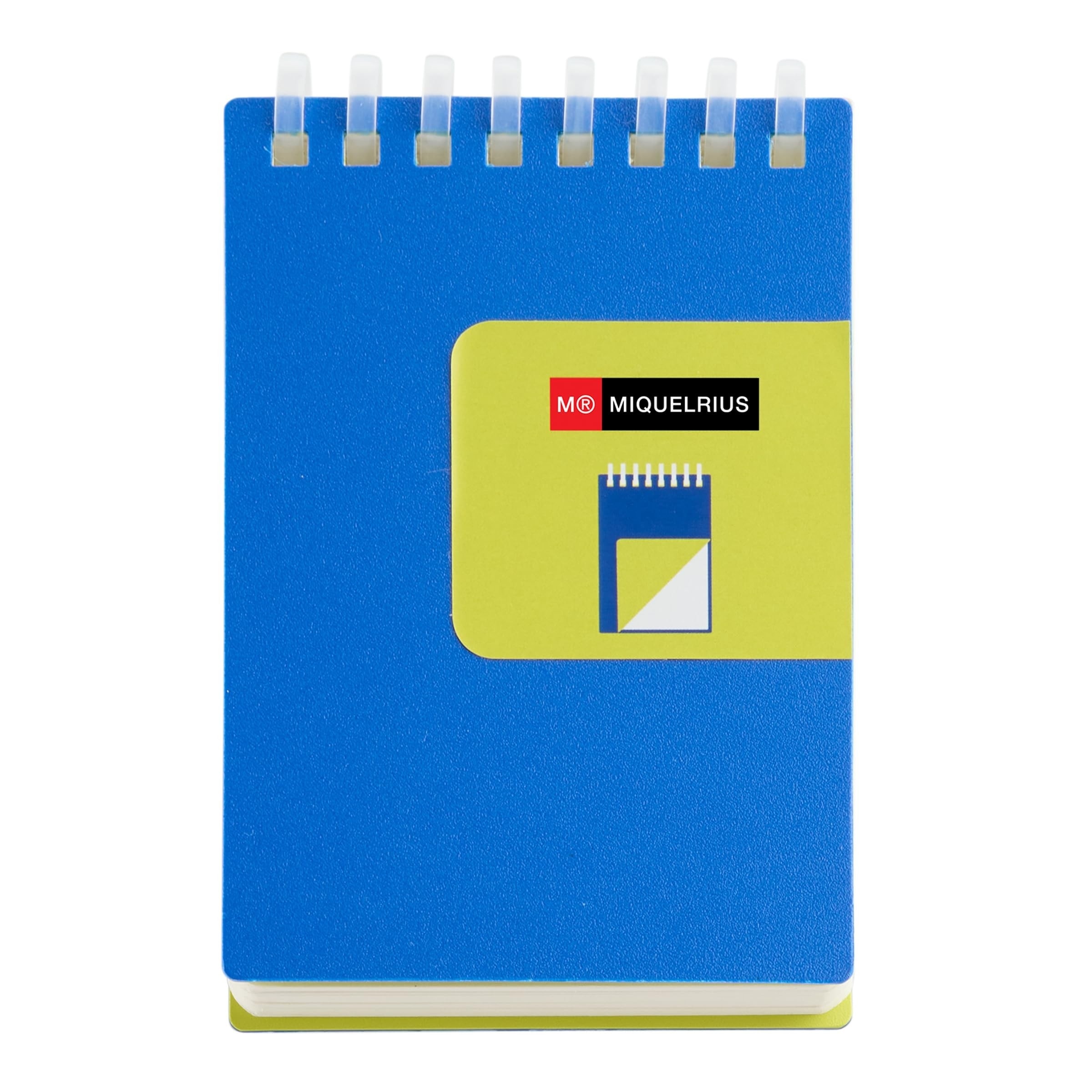 Notebook Miquerius Bright Bloc A7 Plain Pp Spiral Blue 7783