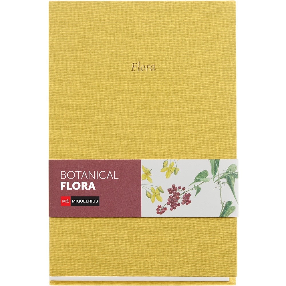 Notebook Miquerius Botanical Flora A5 Ruled 1Sub  80Sh 8318