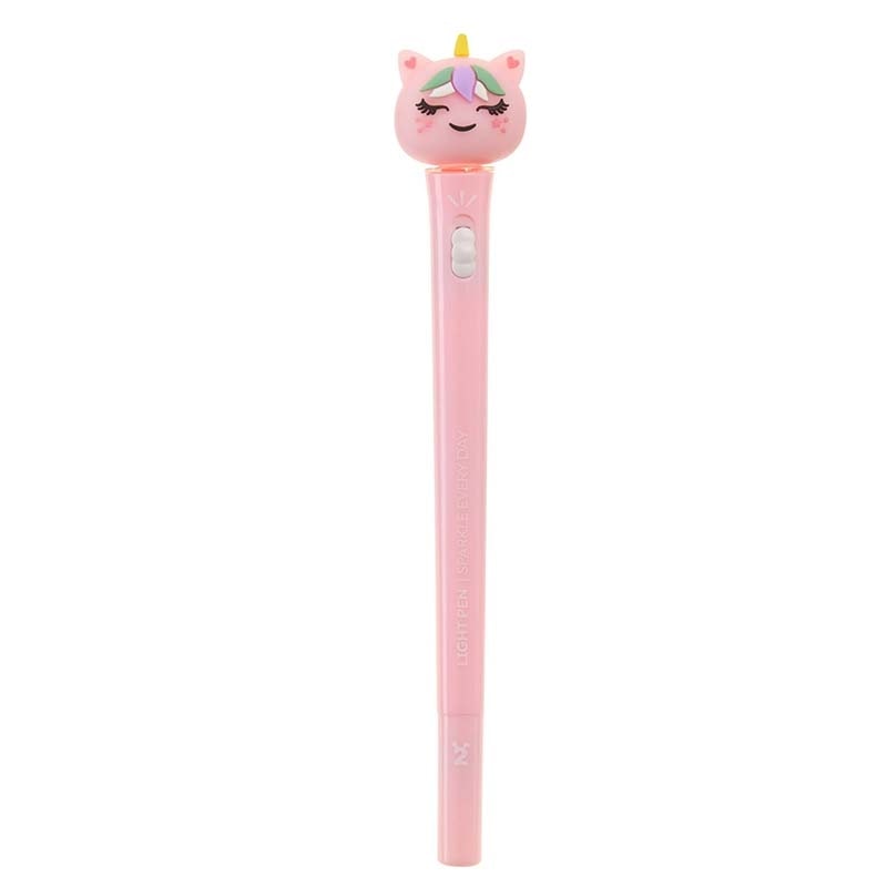 Pen Ballpoint Miquerius Back 2 Fun Unicorn W/Light Pink 12157