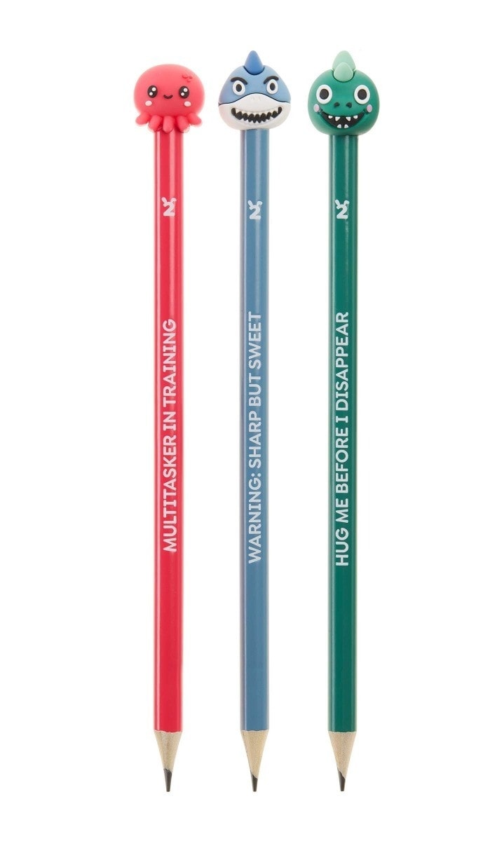 Pencil Miquerius Back 2 Fun Friends 3/Blister Wild 12085