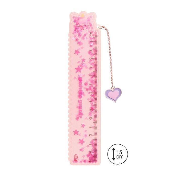 Ruler Miquerius Back 2 Fun Glitter Unicorn 13340