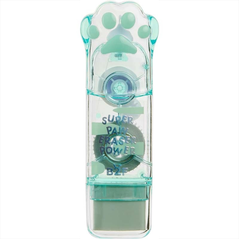 Correction Tape Miquerius Back 2 Fun W/Eraser Green 13329