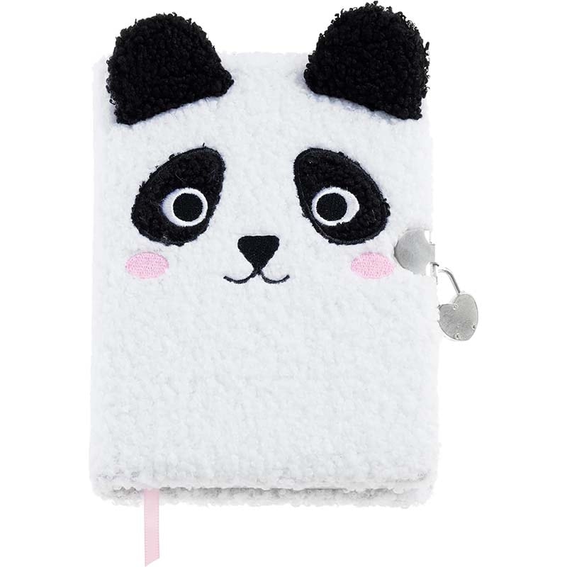 Notebook Miquerius Back 2 Fun 143X195 Ruled Fluffy Panda 7795