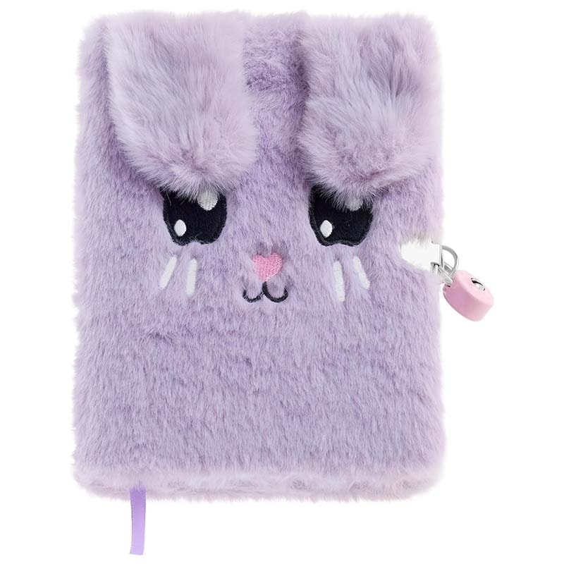 Notebook Miquerius Back 2 Fun 143X195 Ruled Fluffy Bunny 7796
