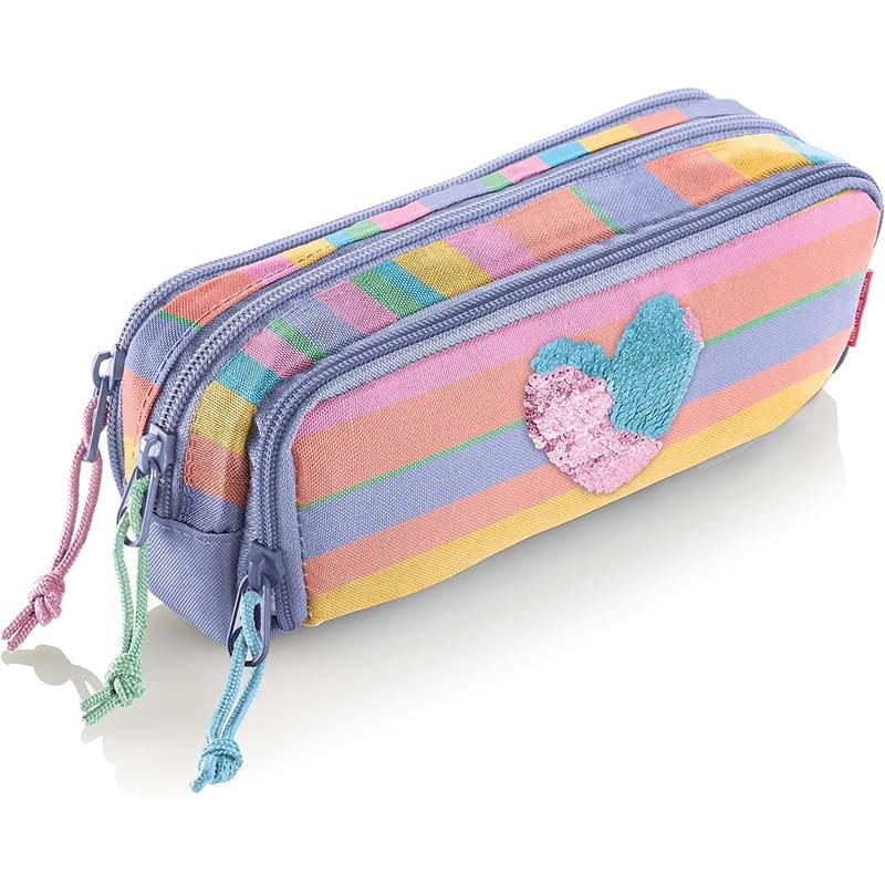 Pencil Case Miquerius Colorful 3 Comp. 19573