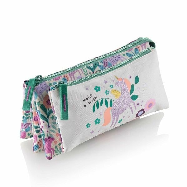 Pencil Case Miquerius Magic Unicorn 4 Comp. 19785