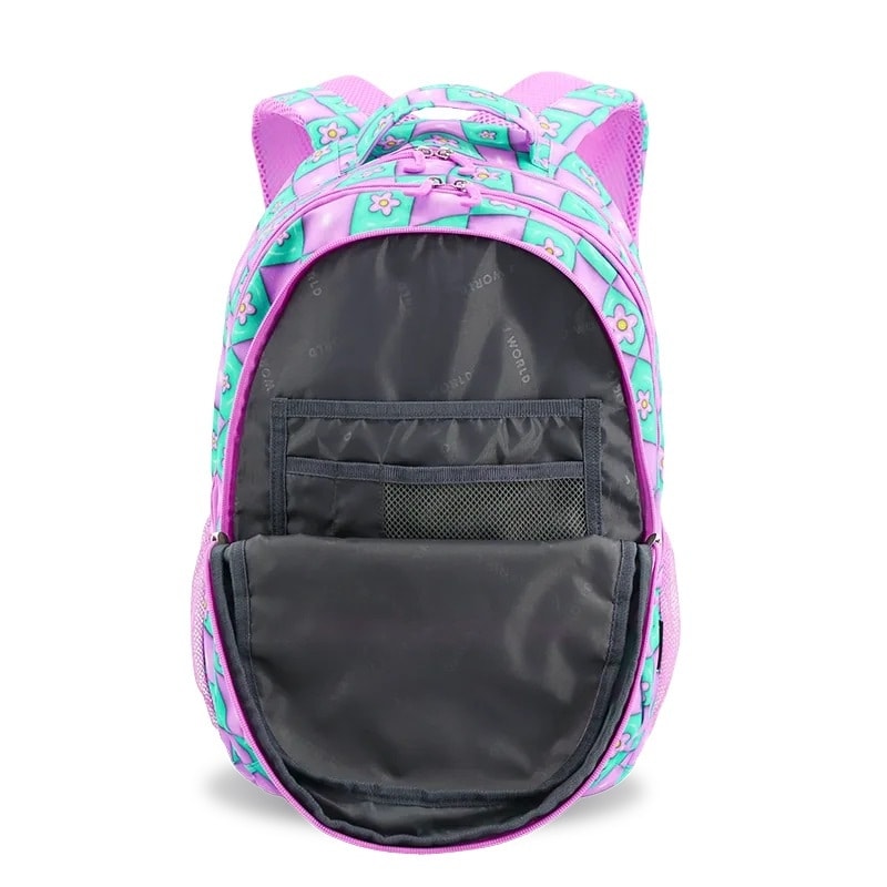 Backpack Jworld Cornelia Large 2Comp. 45Cm Puffy Flower Jws-49