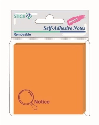 Neon Imprint Notes Stick N 76X76Mm Magnifier 21175