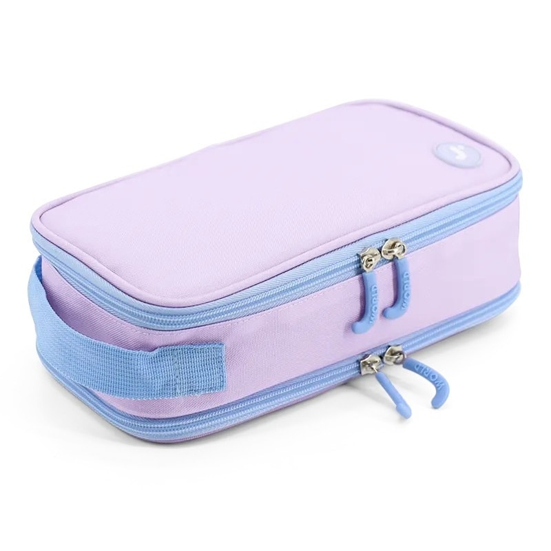 Pencil Case Jworld Doodle 2 Comp. Purple Pc2501