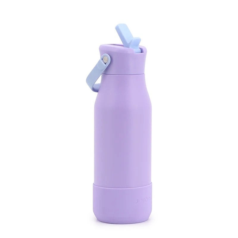 Water Bottle Jworld Flowee 22 Oz Purple Wb26122