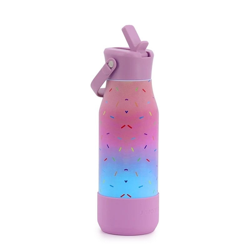 Water Bottle Jworld Flowee 22 Oz Confetti Wb26122
