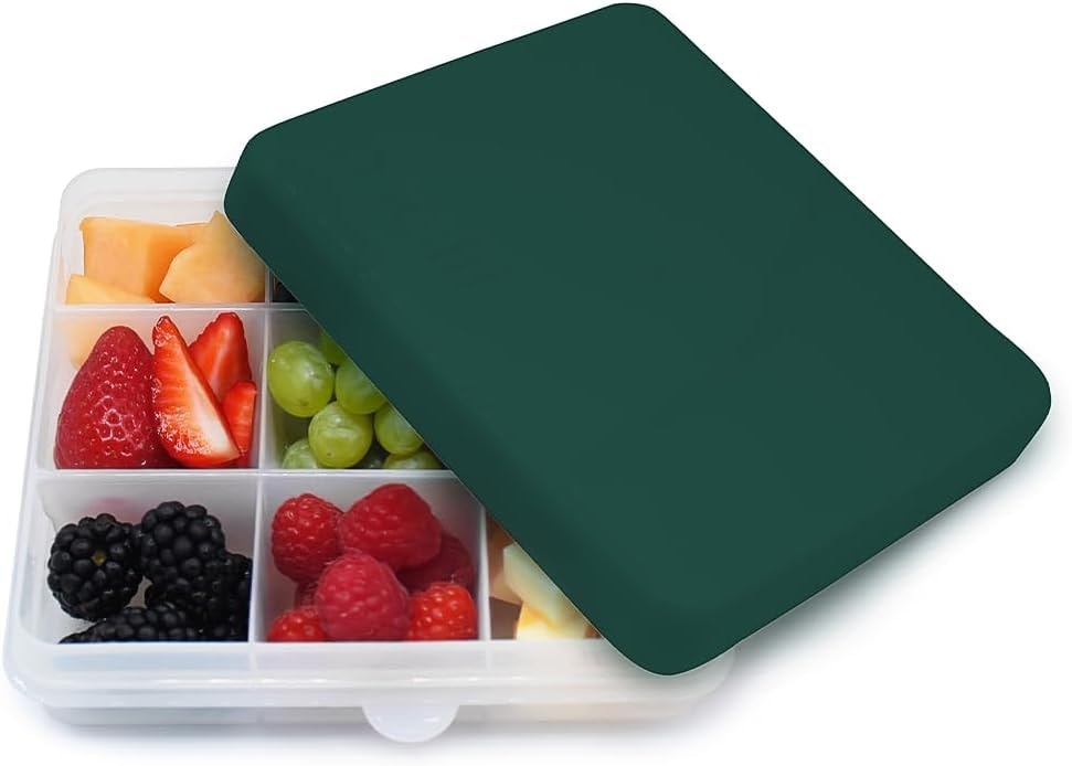 Melii Snackle Box Lunch- 9 Compartment HUNTER PINE