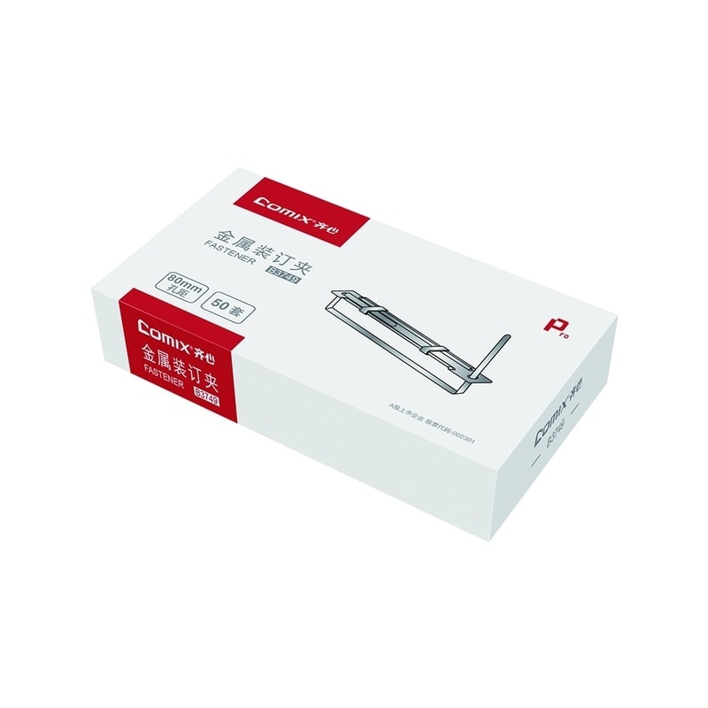 Fastener Comix 80Mm Metal 50/Pack B3749