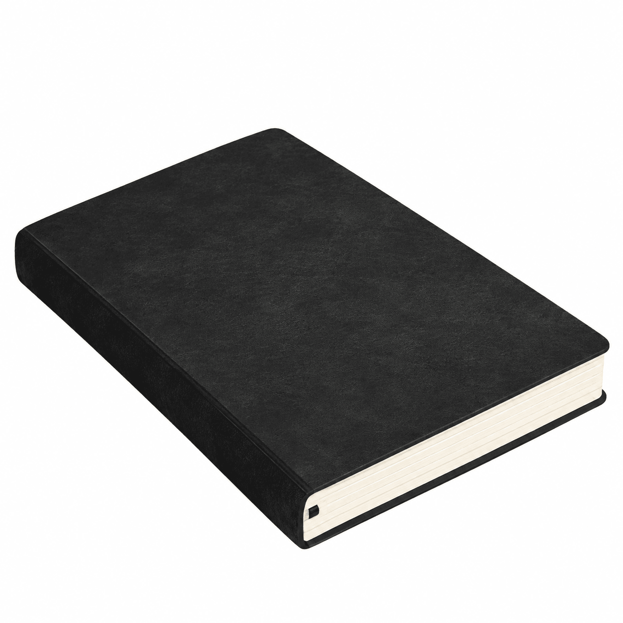 Notebook Comix Sheepskin A5 Ruled 80Sh Pp Black Ecbp107