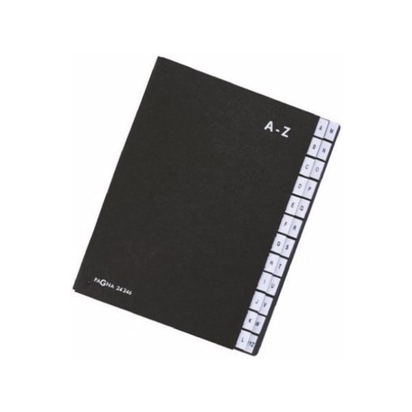 Signature Book Pagna 24 Comp.Black A-Z 24246-04