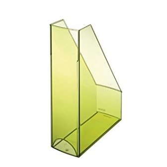 Magazine File Herlitz A4 Polished Transp. L.Green 10778579