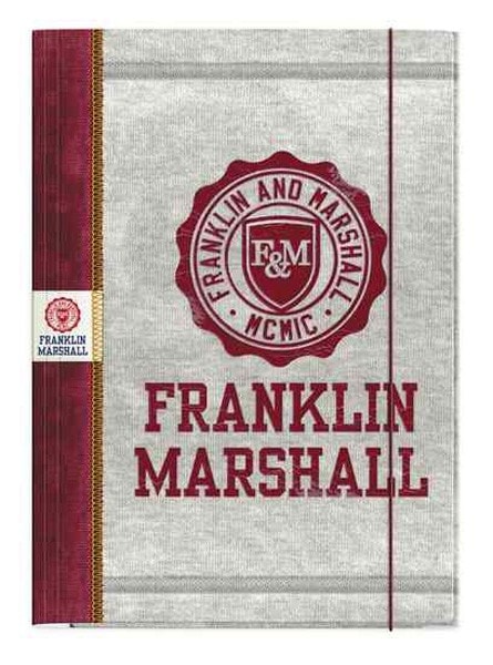 File Cardboard 3Flaps W/ Elastic Franklin & Marshall