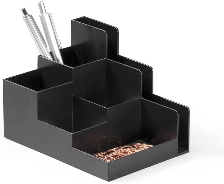 Desk Organizer Durable Optimo 5 Compartments Charcoal 1701588058