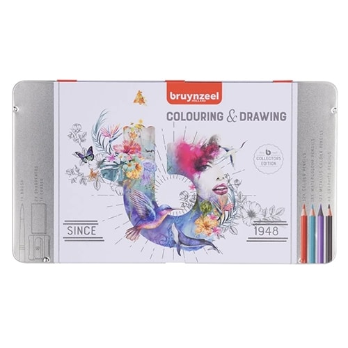 Colouring & drawing set Bruynzeel | 70 pieces