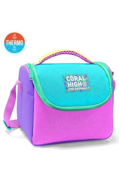 Lunch Bag Coral High Kids Pastel Multicolor Thermo 22776