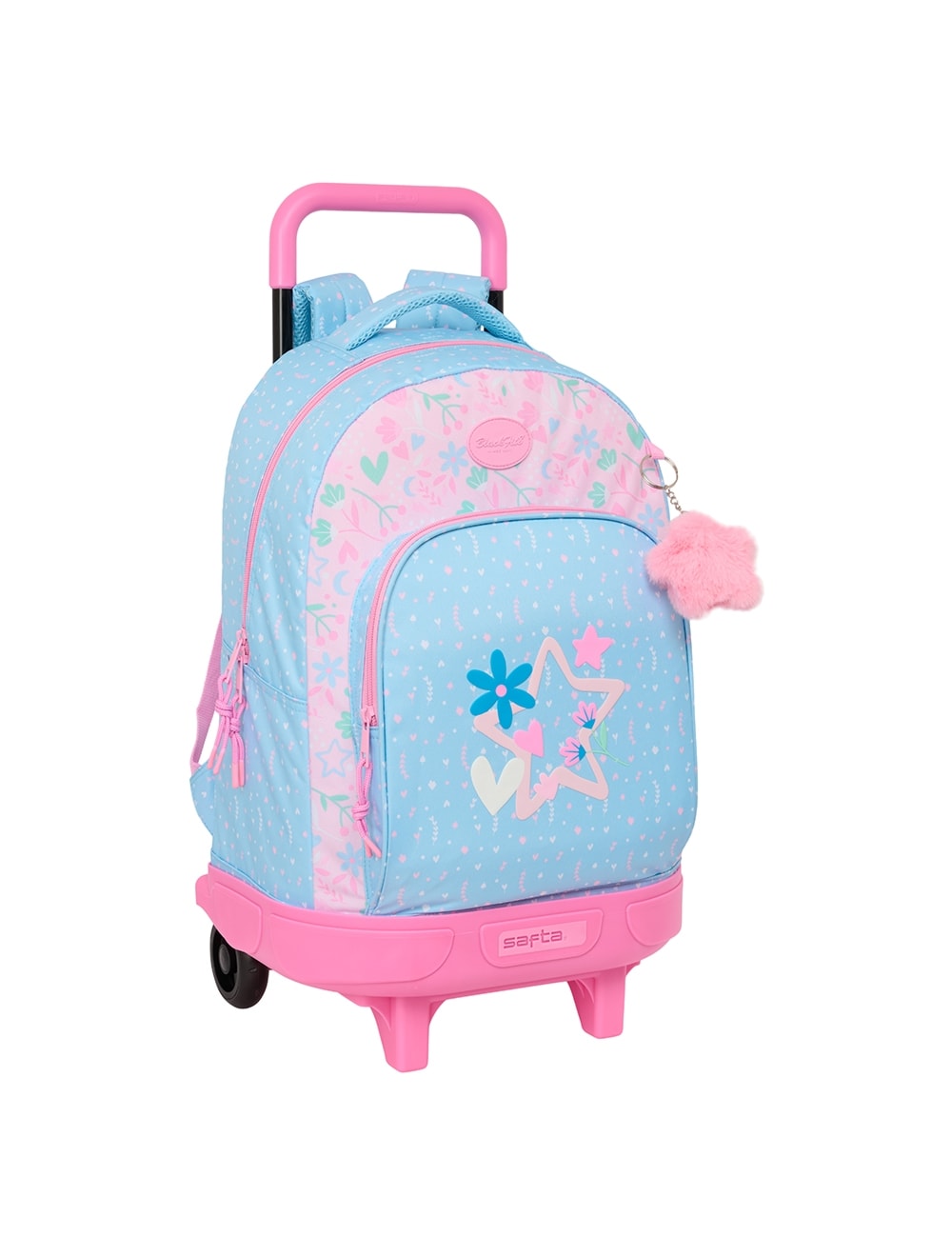 Smile Backpack Blackfit8 W/Removable Trolley Large