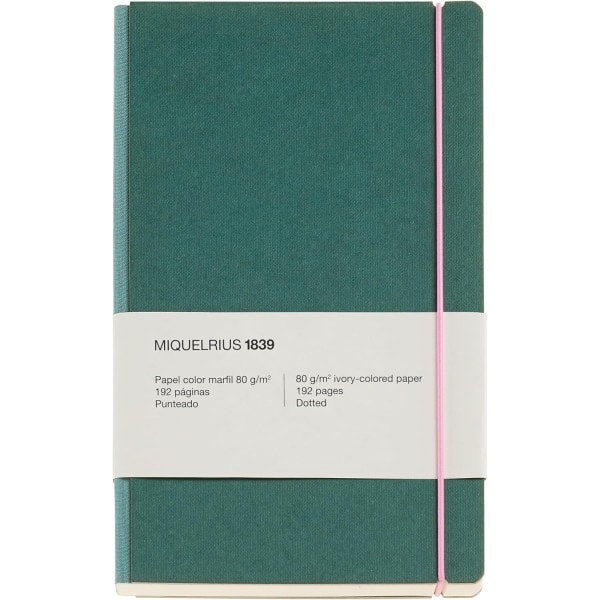 Notebook Mr 1839 Collection Green Retro