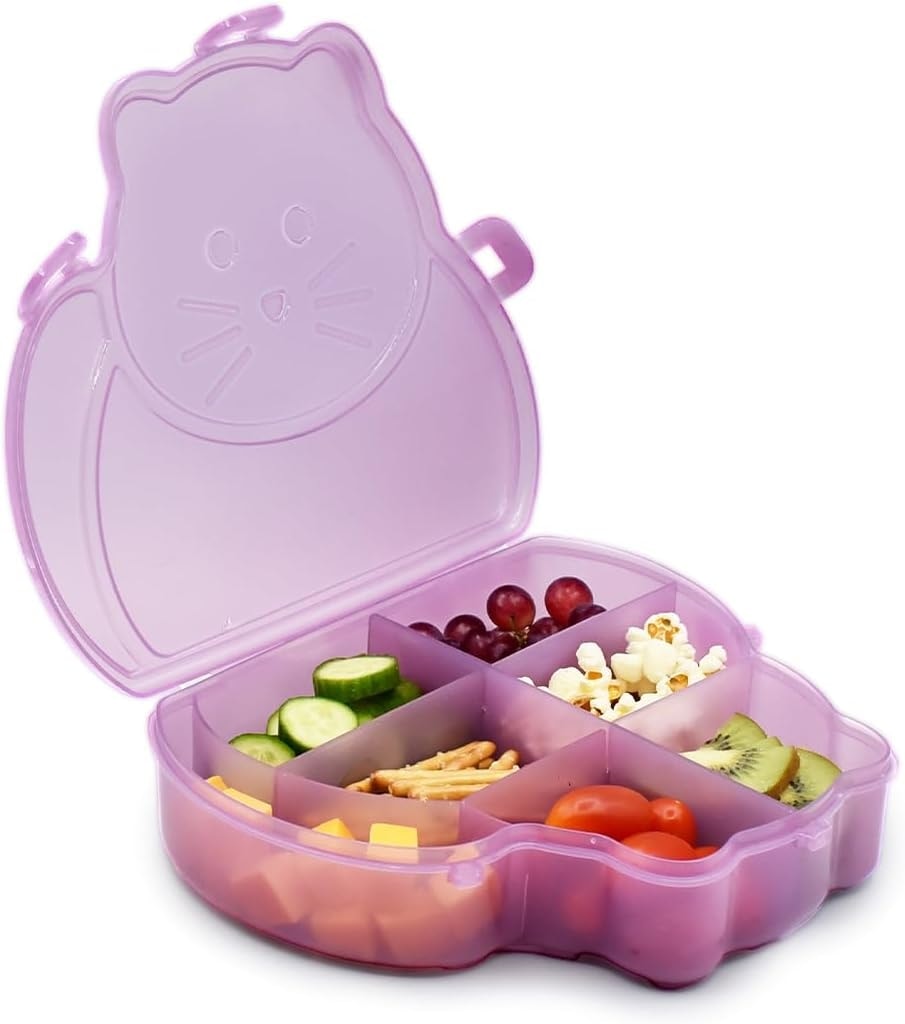 Melii Animal Snackle Box CAT PURPLE