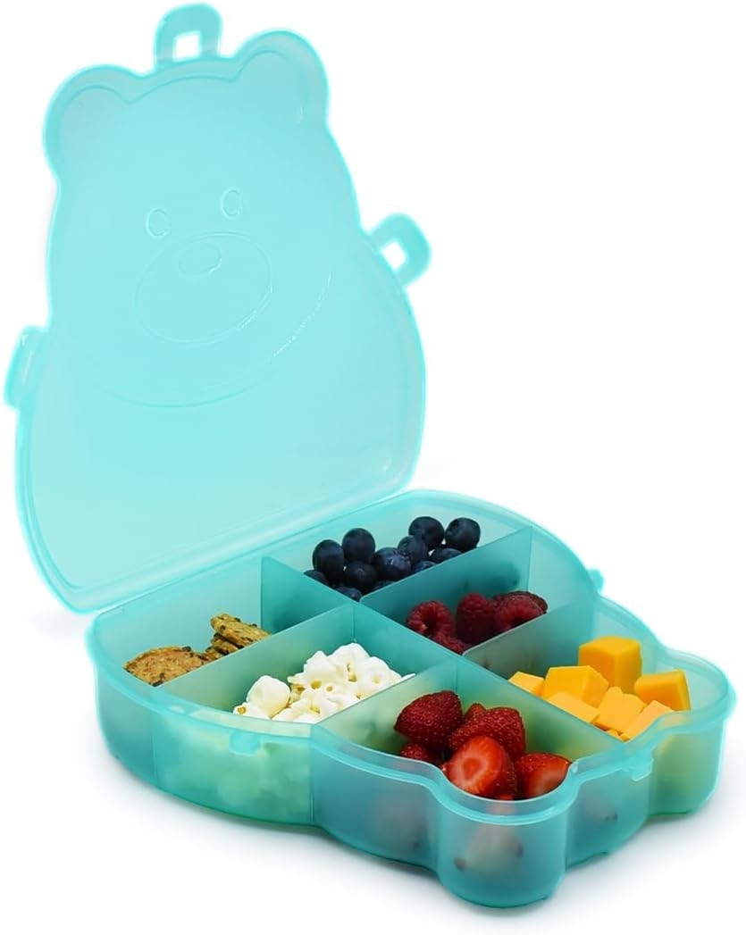 Melii Animal Snackle Box BEAR BLUE