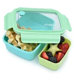 Bento Box with Removable Compartments BLUE/MINT/LIME