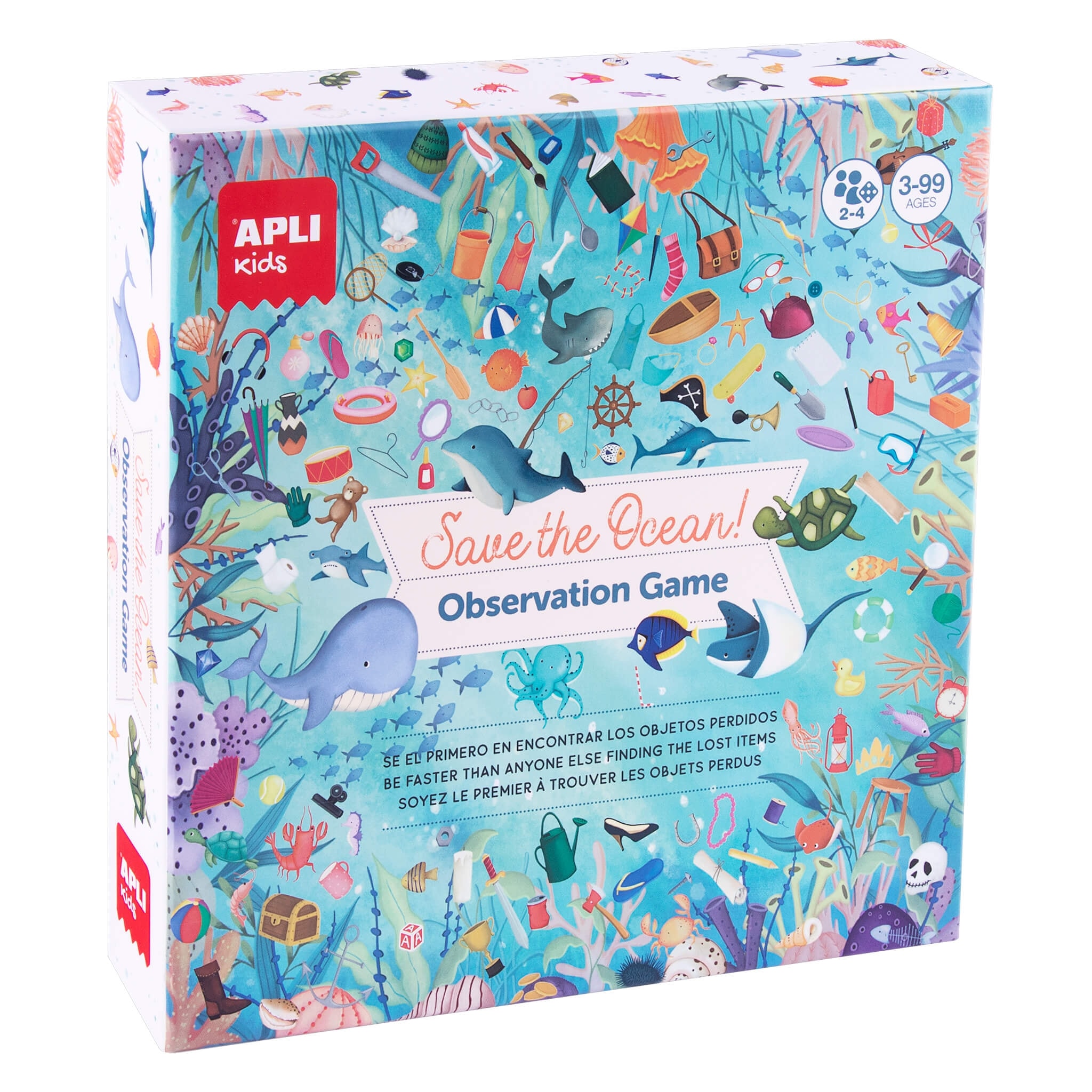 Observation Game Save The Ocean - Apli