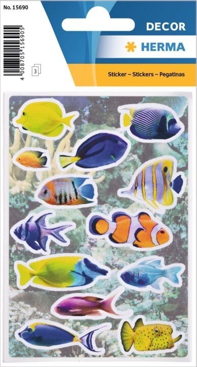 Coral Fishes - Sticker Herma
